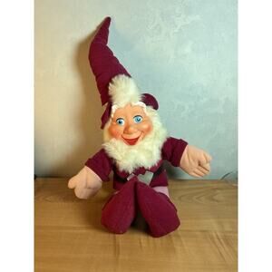Vintage Animal Fair 1979 Welchkins 19" Gnome w/Vinyl head,soft Body